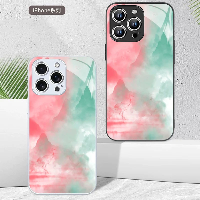 红绿适用300+型号找不到联系客服备注晕染国风手感OPPOFindX8S潮