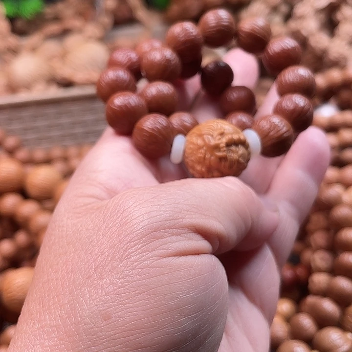 手串猴头核桃1.3同尺盆