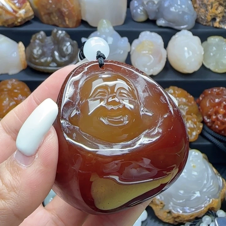 玛瑙/玉髓合金把件