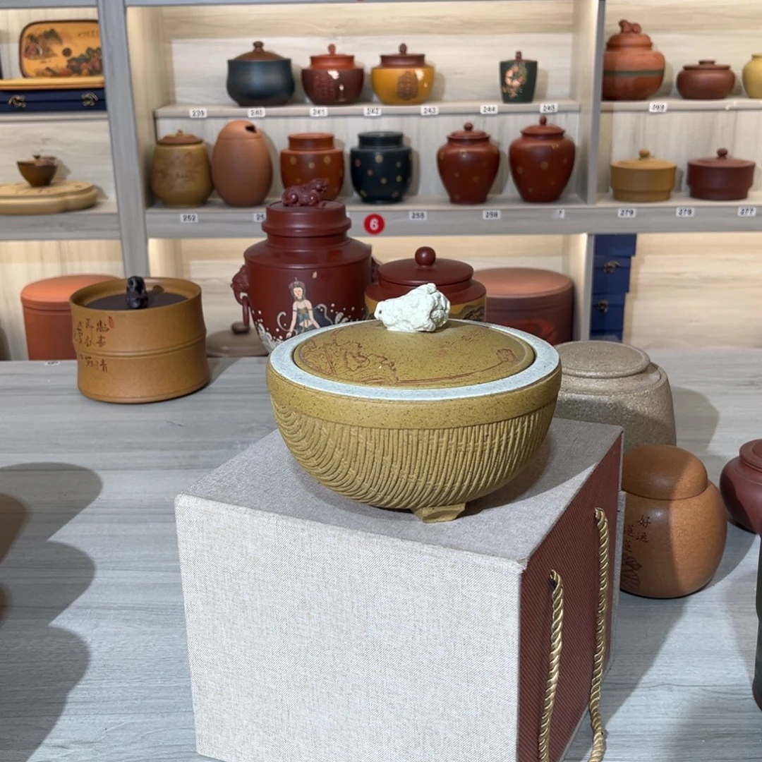 紫砂茶叶罐紫砂等珍贵