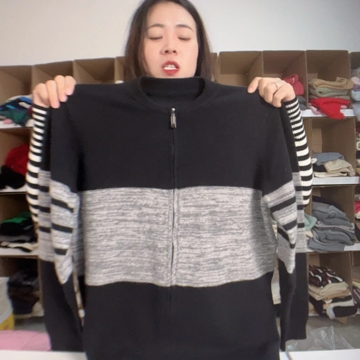 男士开衫纯山羊绒假一赔三160斤内