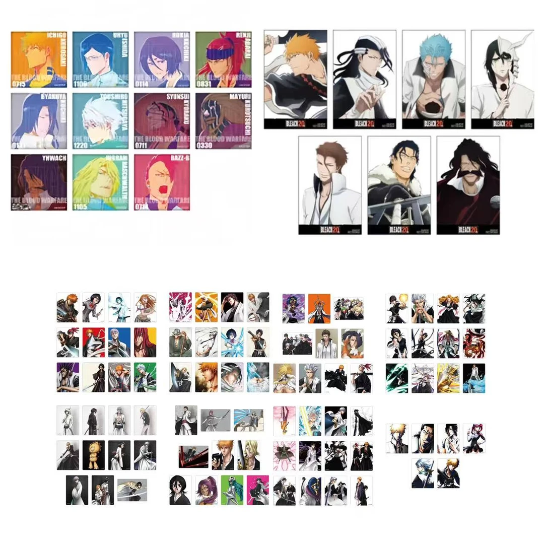 【Bleach】死神20周年popup快闪 方形吧唧 原画透卡 特典 盲盒代拆