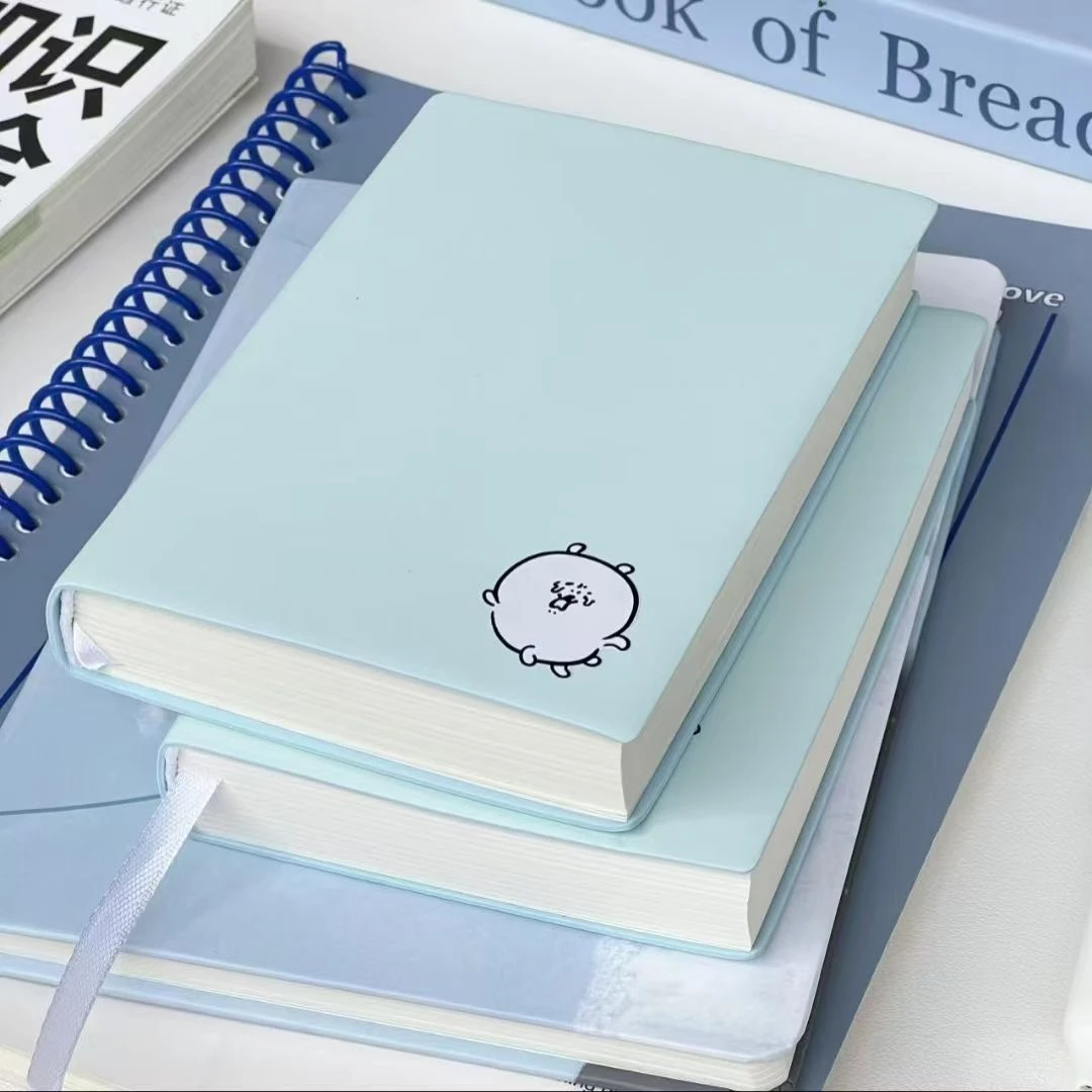 【进账】自嘲熊a6空白手账本加厚日记笔记本可爱皮质小本子个人用品