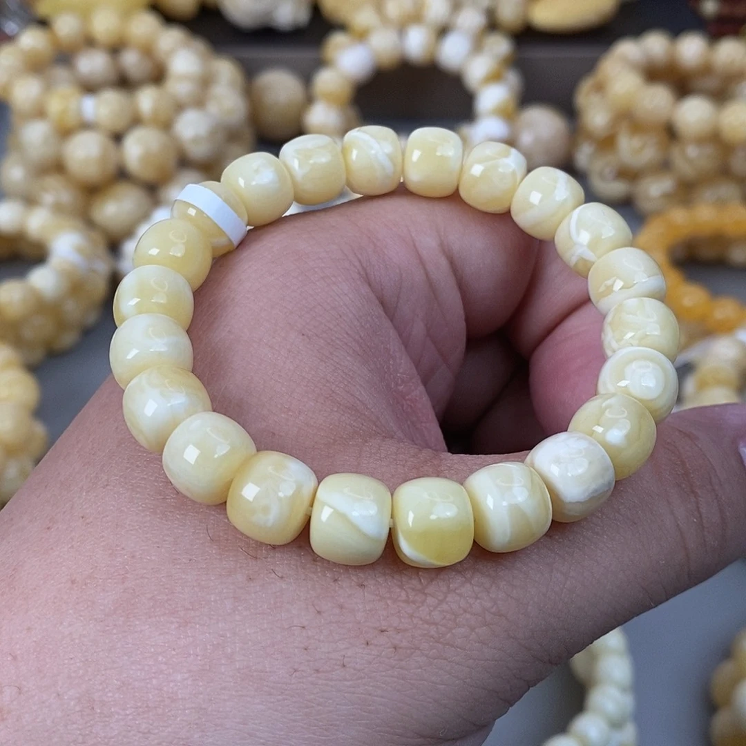 蜜蜡未镶嵌珠宝奇石10.3mm 14.6g