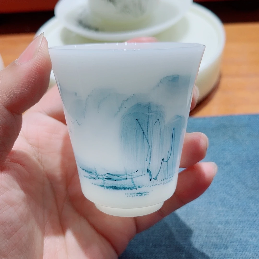 陶瓷璞玉95ccc手绘111