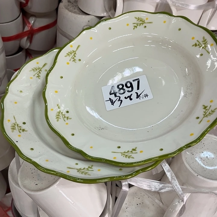 搪瓷微瑕外贸餐具4897