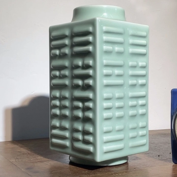 六***奶其他青花瓷器摆件现代工艺品仿古瓷