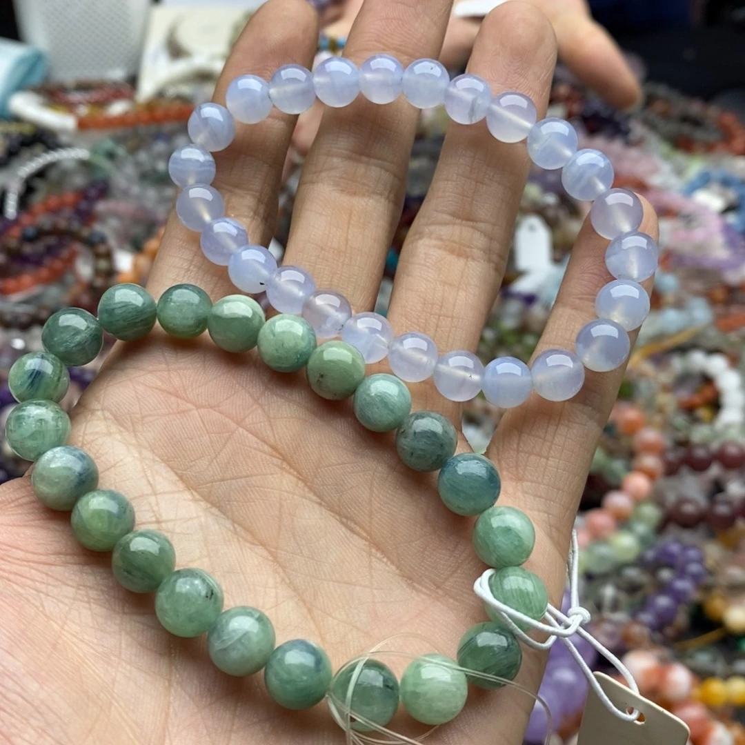 软***.未镶嵌玛瑙/玉髓珠宝半成品两条A20