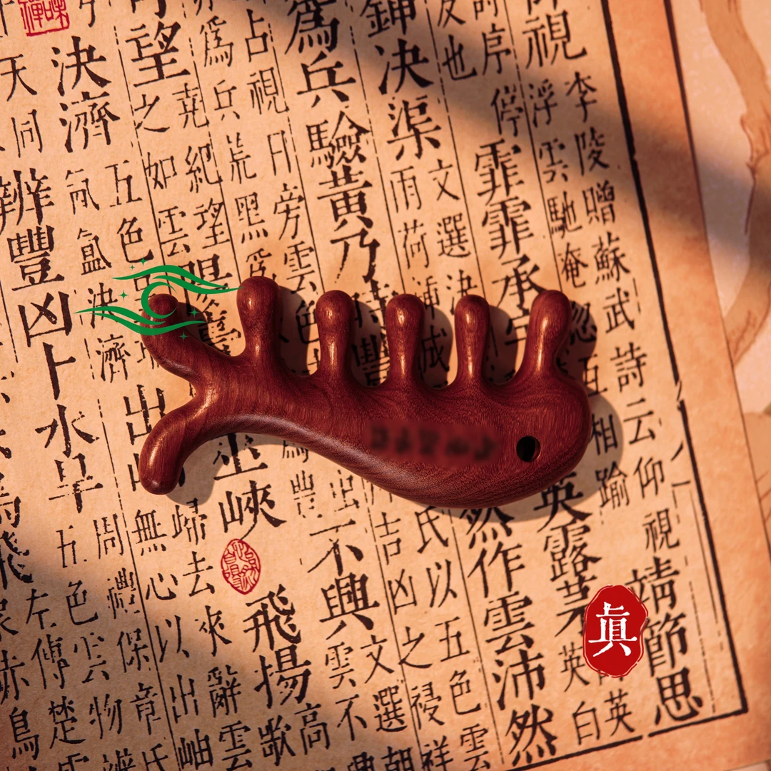 非金属锦纶婚庆饰品 【安然梳】安然梳古典精美 星