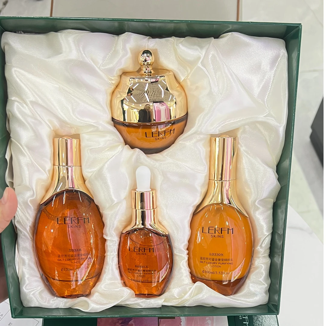 LĒRFMSKINS蓝尼芳可鎏金奢宠四件套