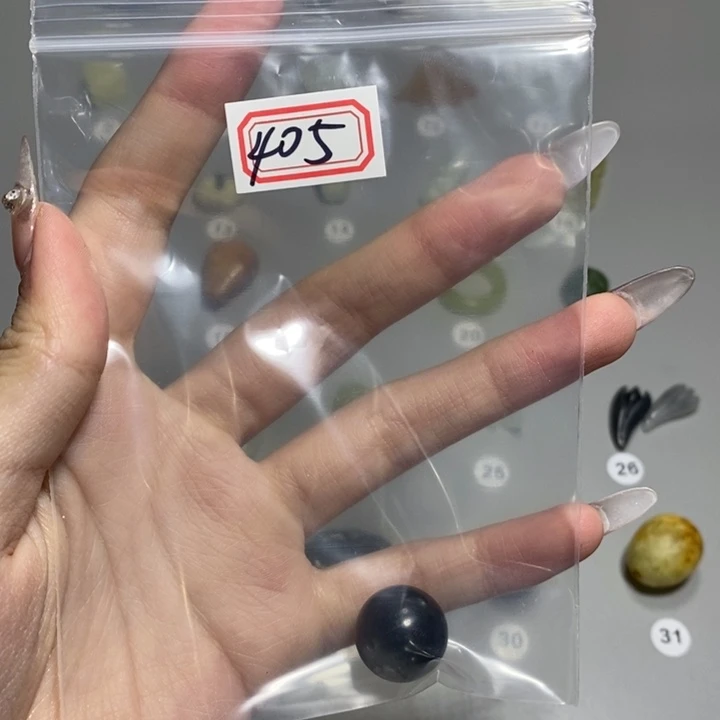 蛇纹石玉颈饰未镶嵌漂*