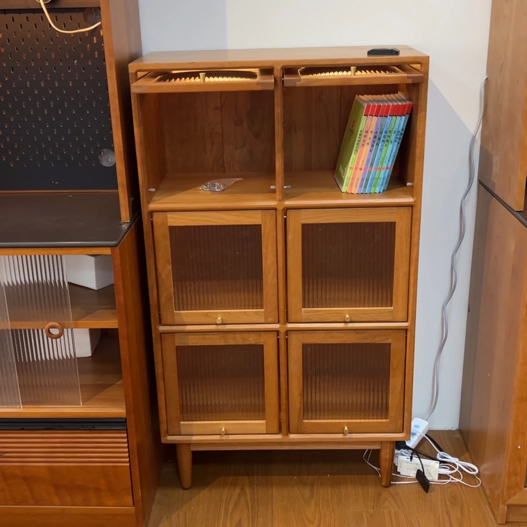 木（非红木类）晚枫展示柜六格