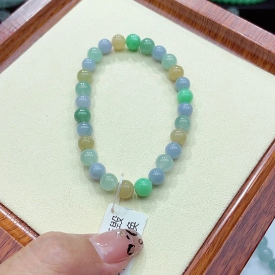 未镶嵌手链翡翠翡翠