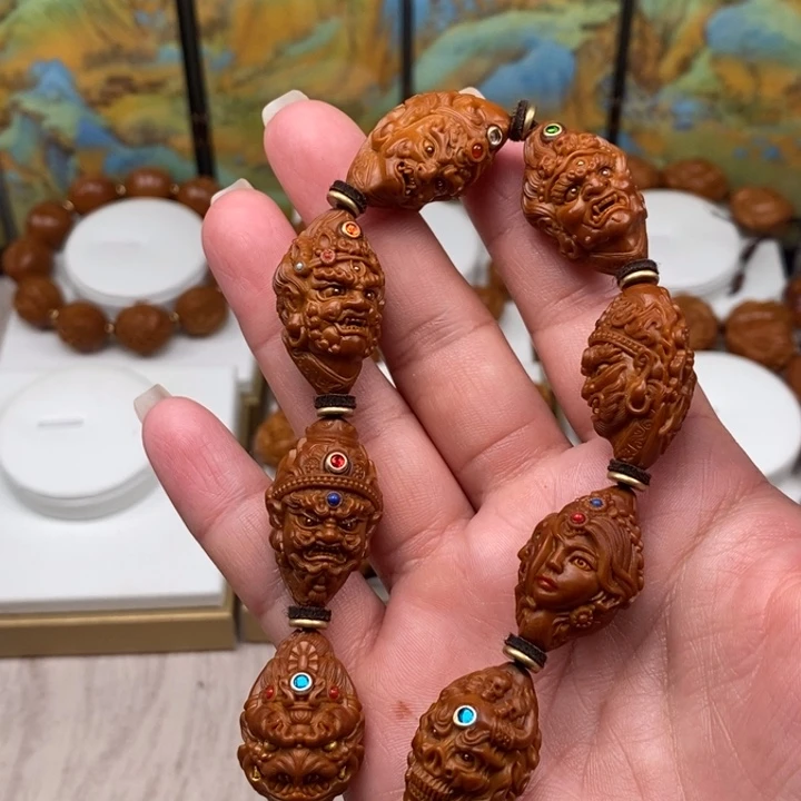 佛***缘手串/手链橄榄核橄榄核雕工艺