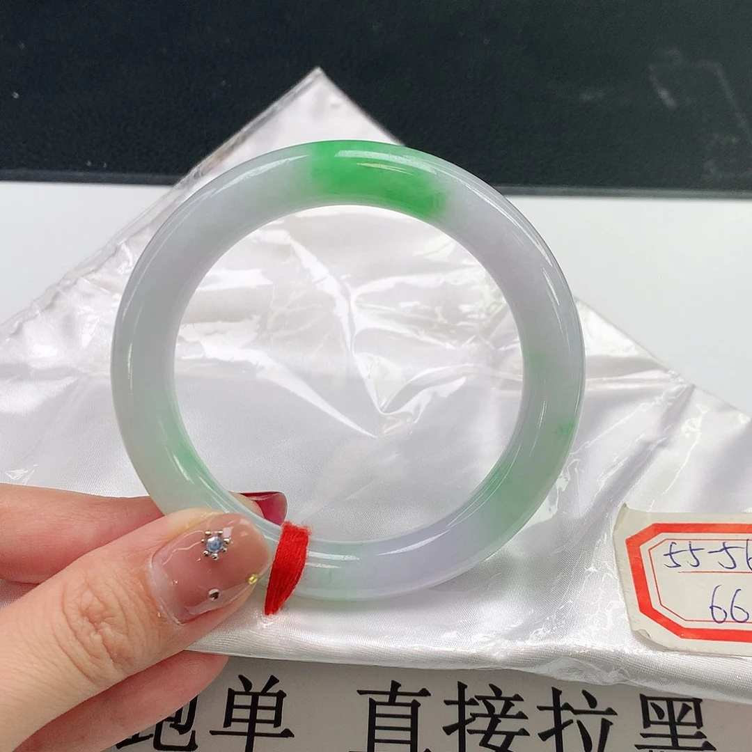 翡翠手镯未镶嵌天然翡翠A货002