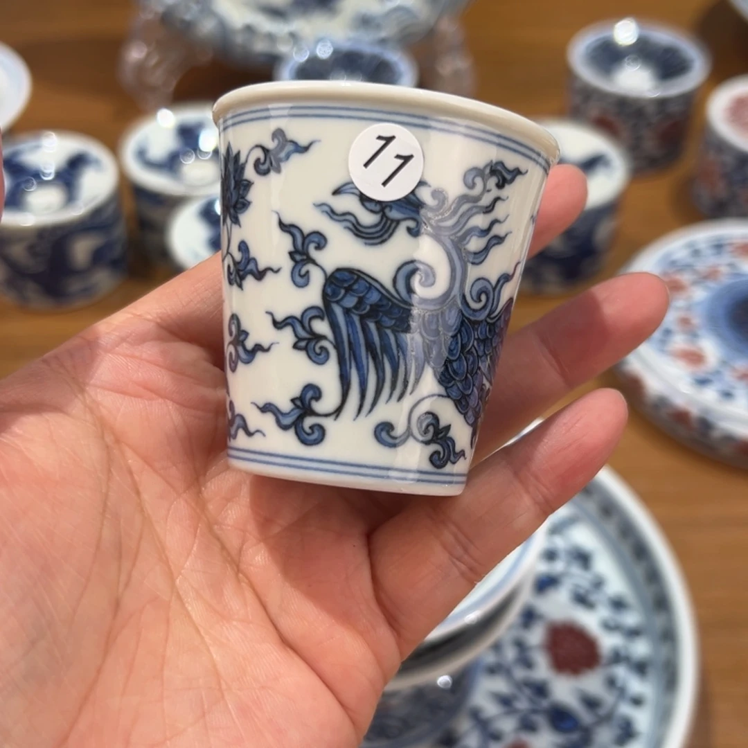 羽*景德镇纯手工陶瓷