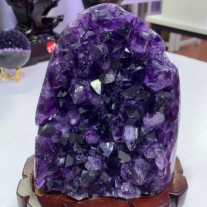 紫晶大型摆件（非配饰）未镶嵌蛋