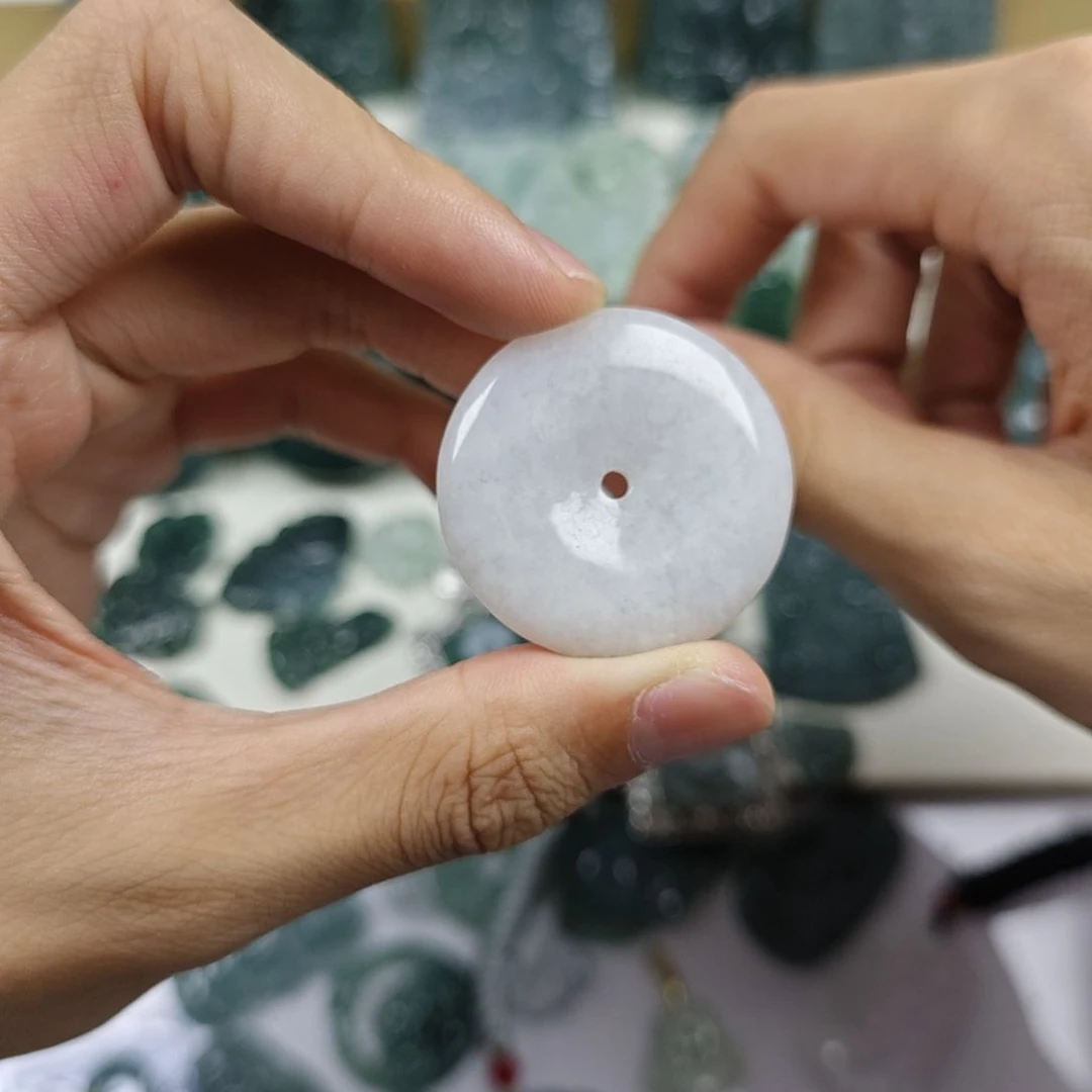 翡翠未镶嵌颈饰2555757856