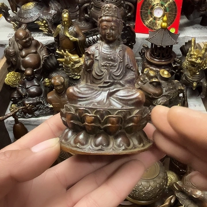 顺顺利利，铜器摆件