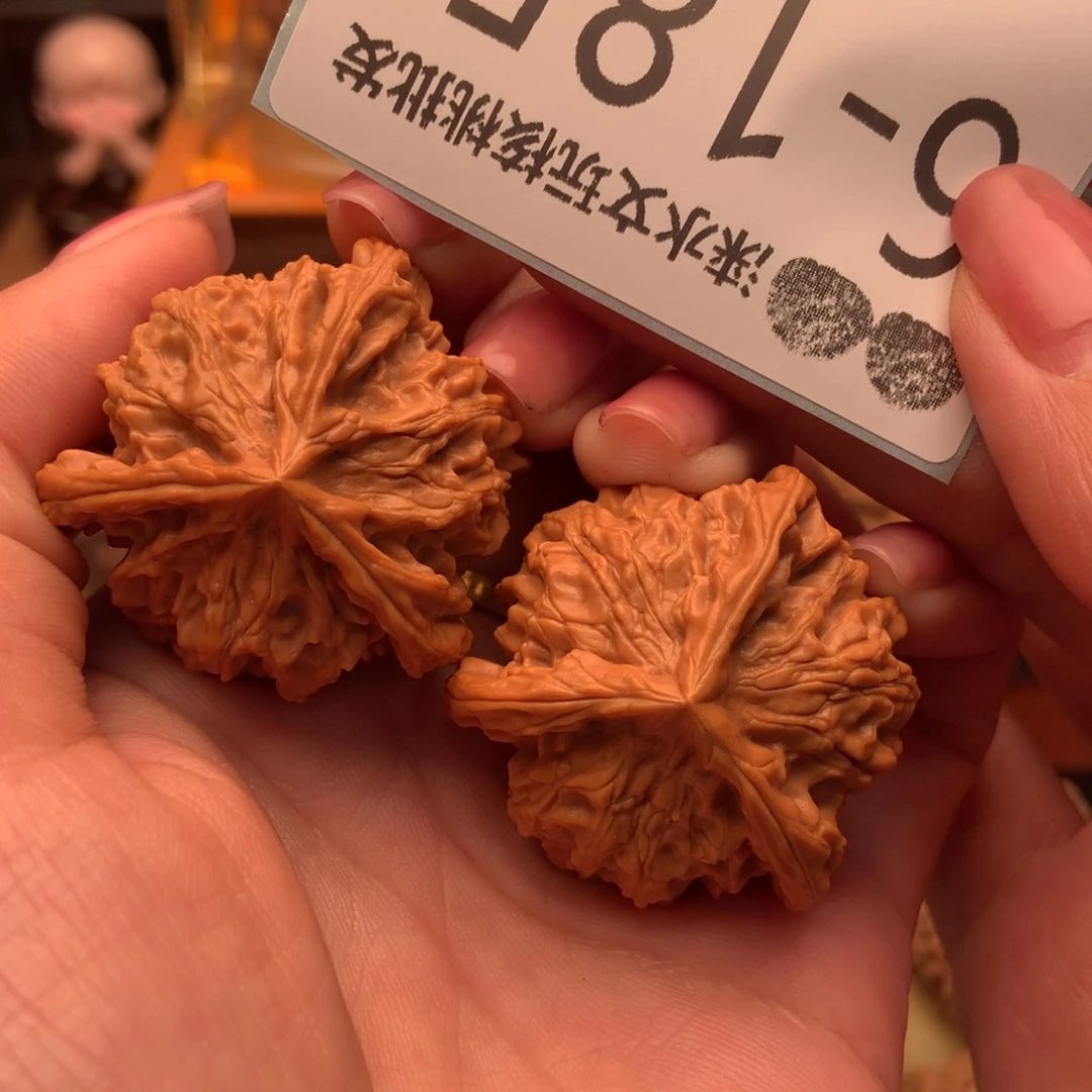 文玩核桃把件38盘山奔