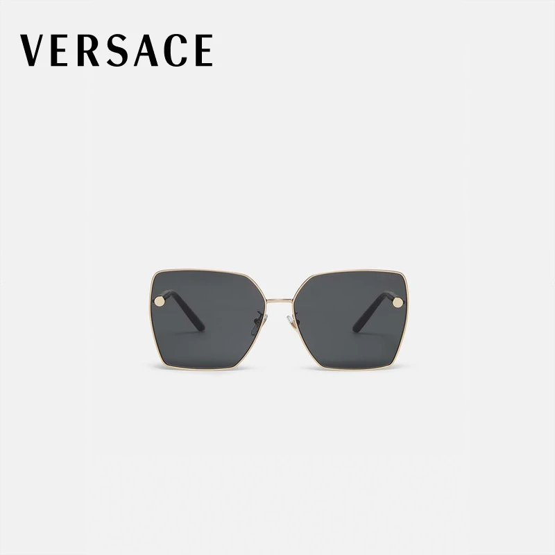 【3期免息】VERSACE/范思哲 男女同款飞行员希腊回纹太阳镜