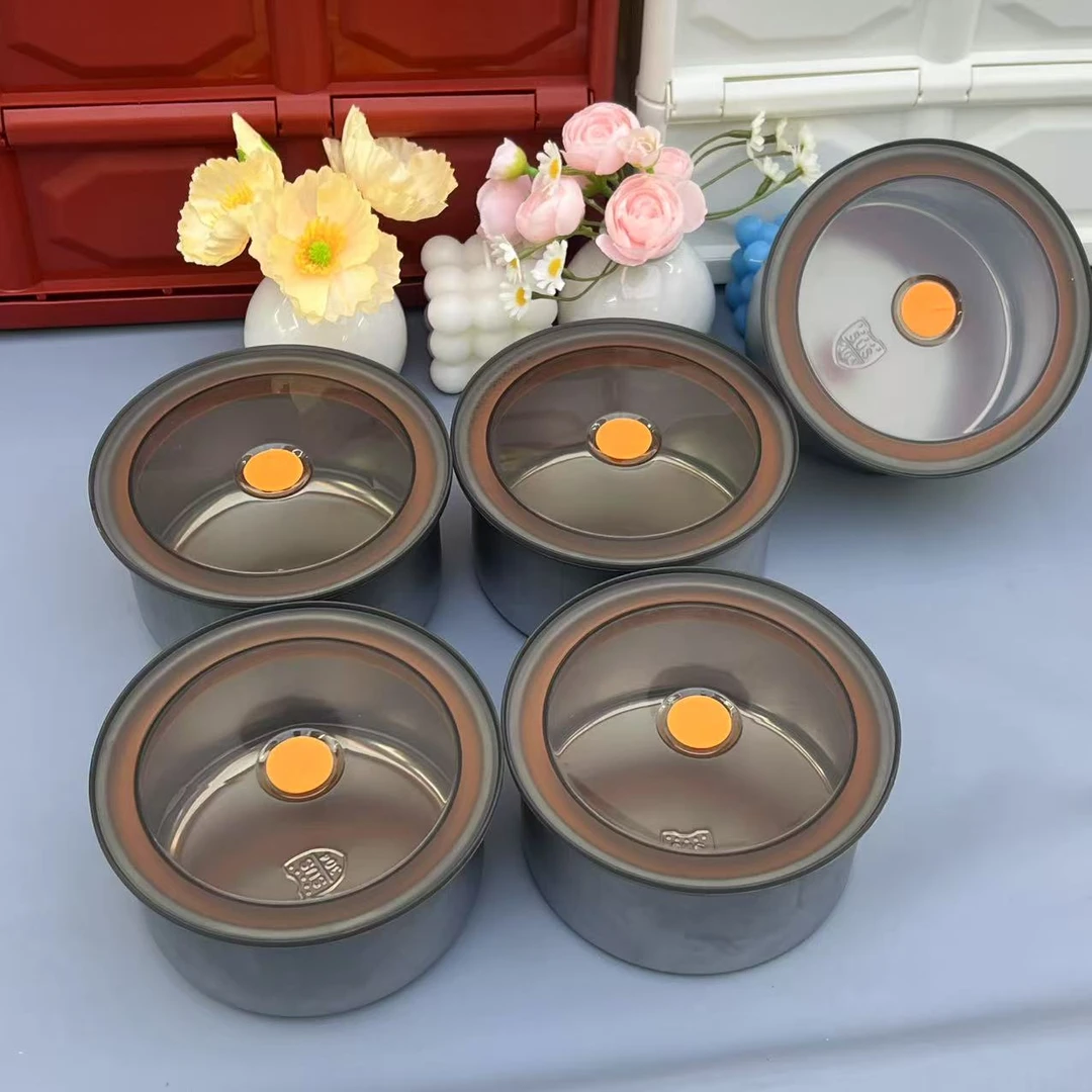 巨好用带饭密封圆盒4个家用厨房必备轻奢现代高级感简【汤家限定】