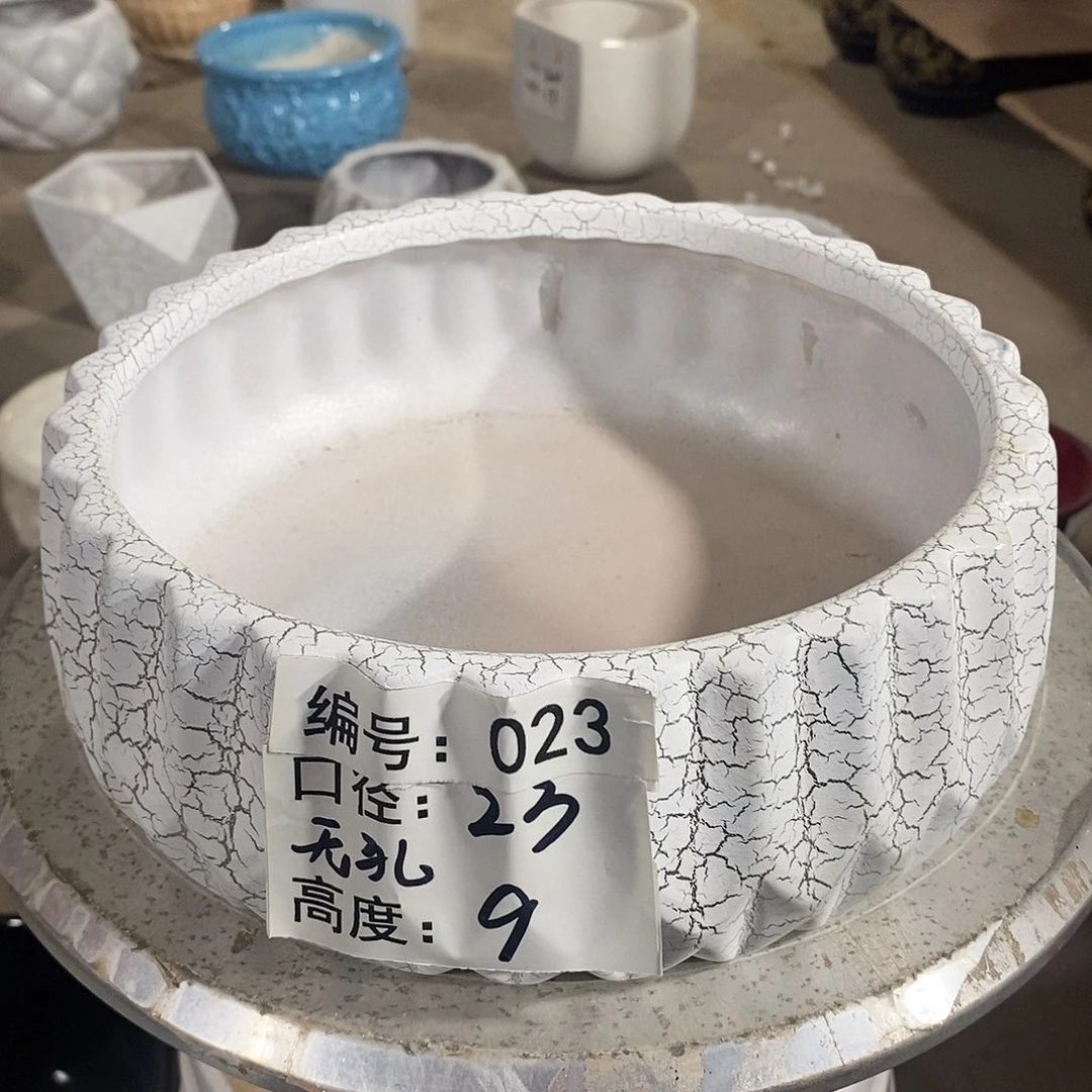 【闪购商品】陶瓷微瑕花盆-023-1个