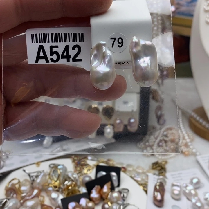 颈饰淡水珍珠银S925镶嵌542