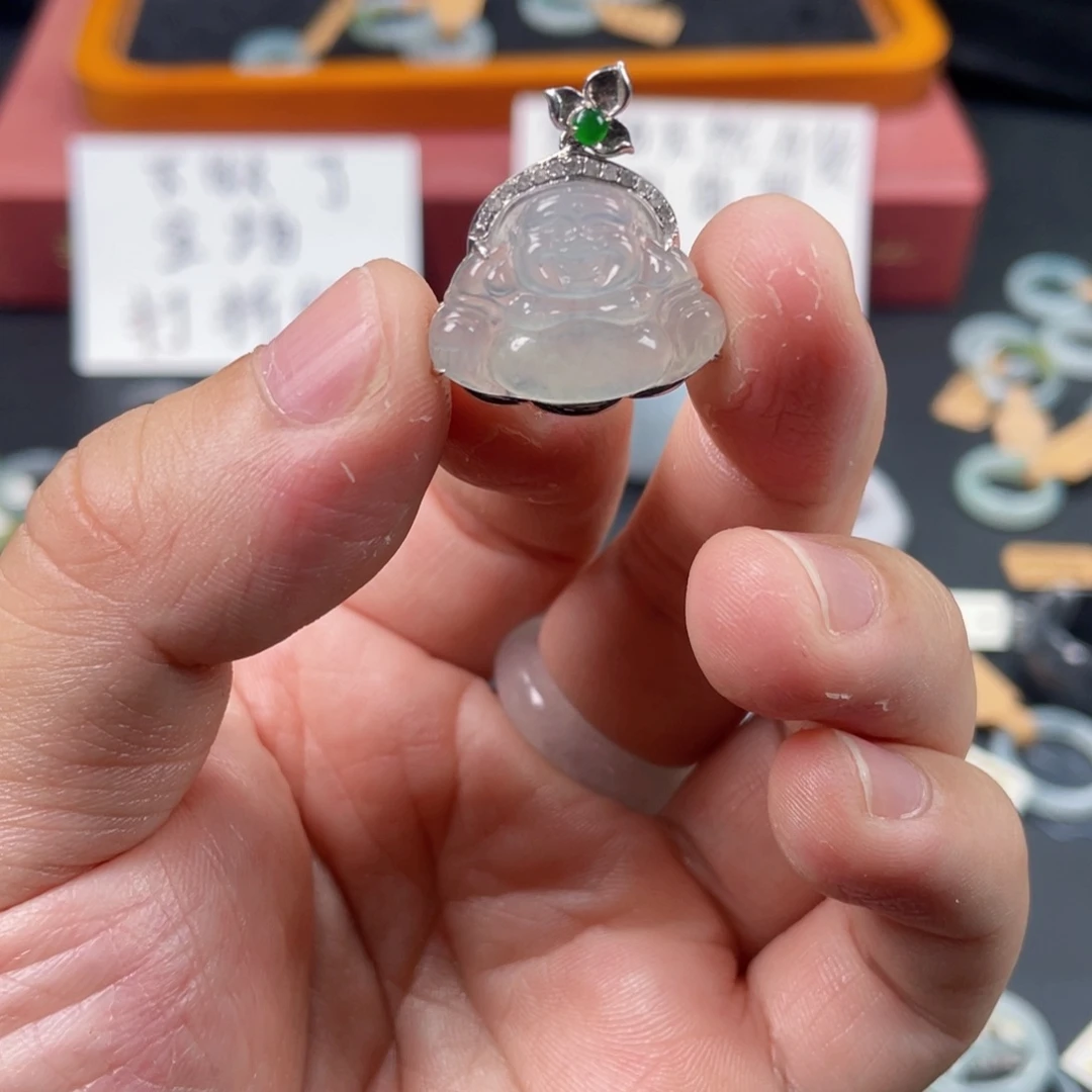 定制翡翠未镶嵌佛公