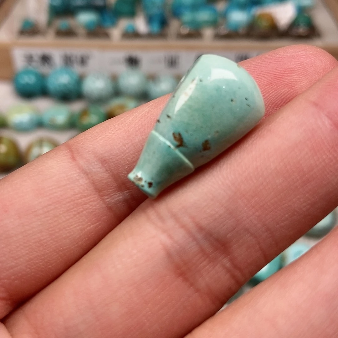 未镶嵌绿松石珠宝半成品