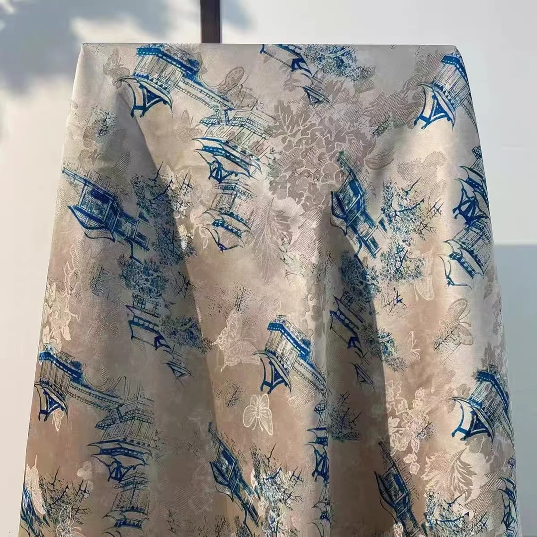 星悦｜云亭｜老料 香云纱 秋冬优雅百搭 140 方巾 4月