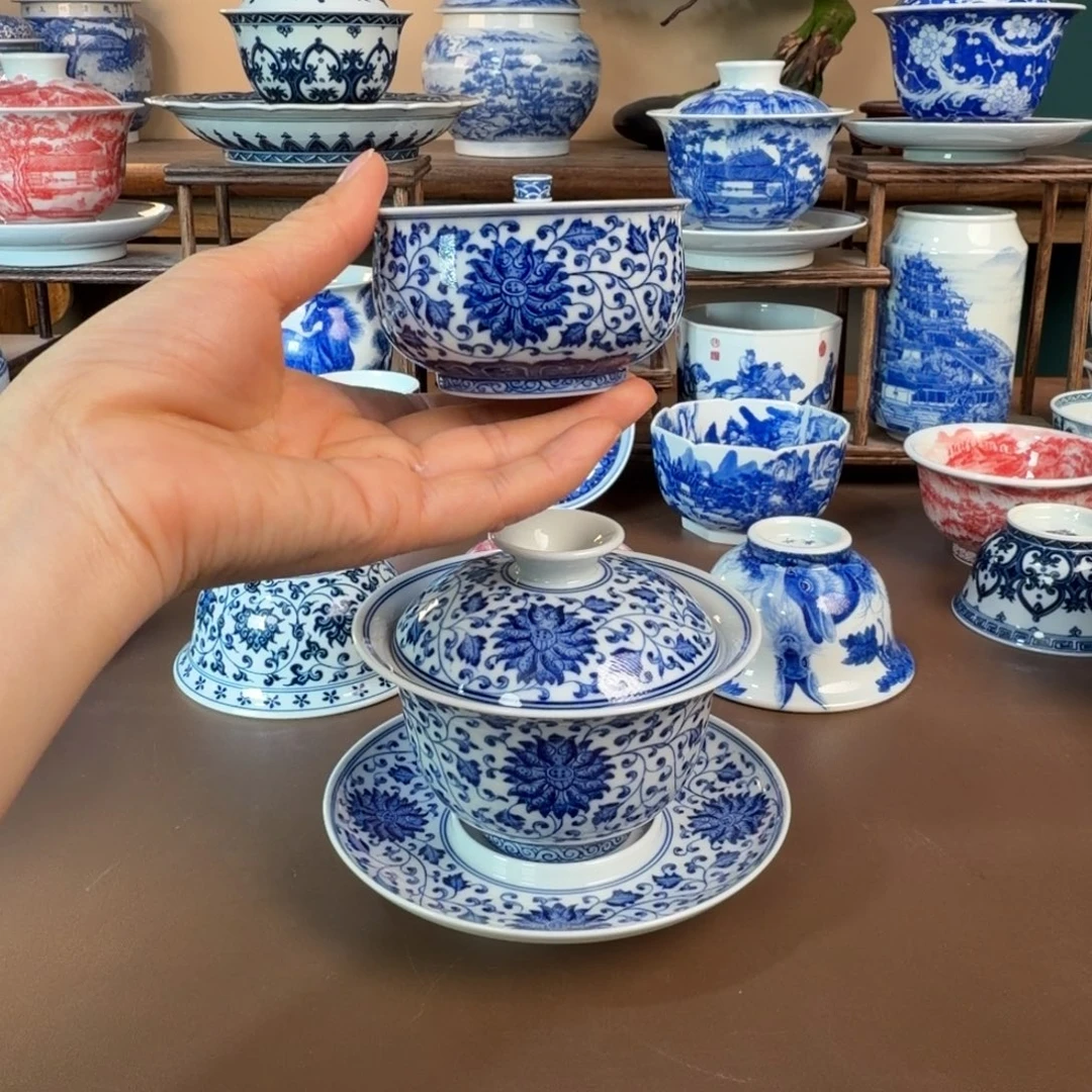 景德镇陶瓷手工手绘