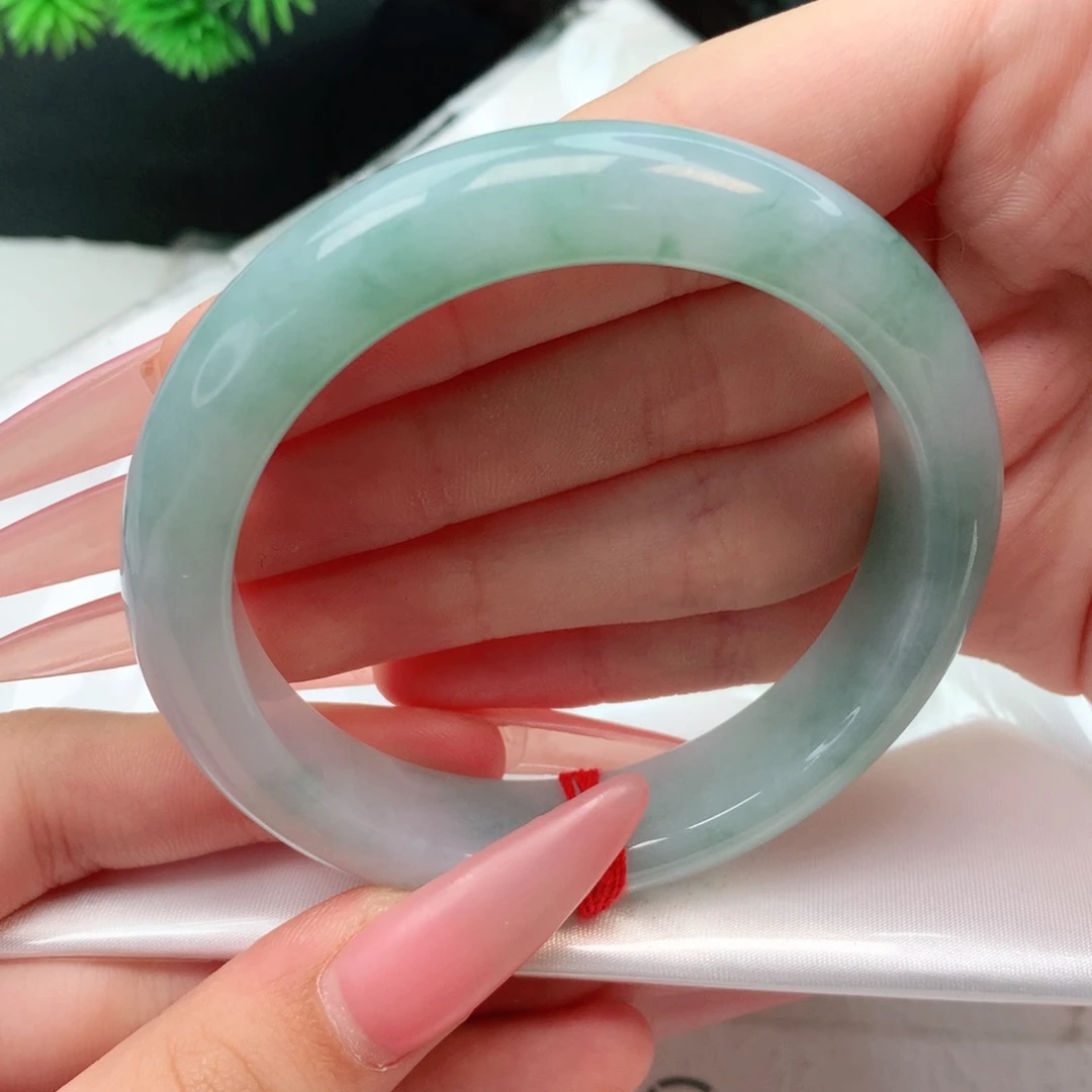 未镶嵌手镯翡翠正圈56