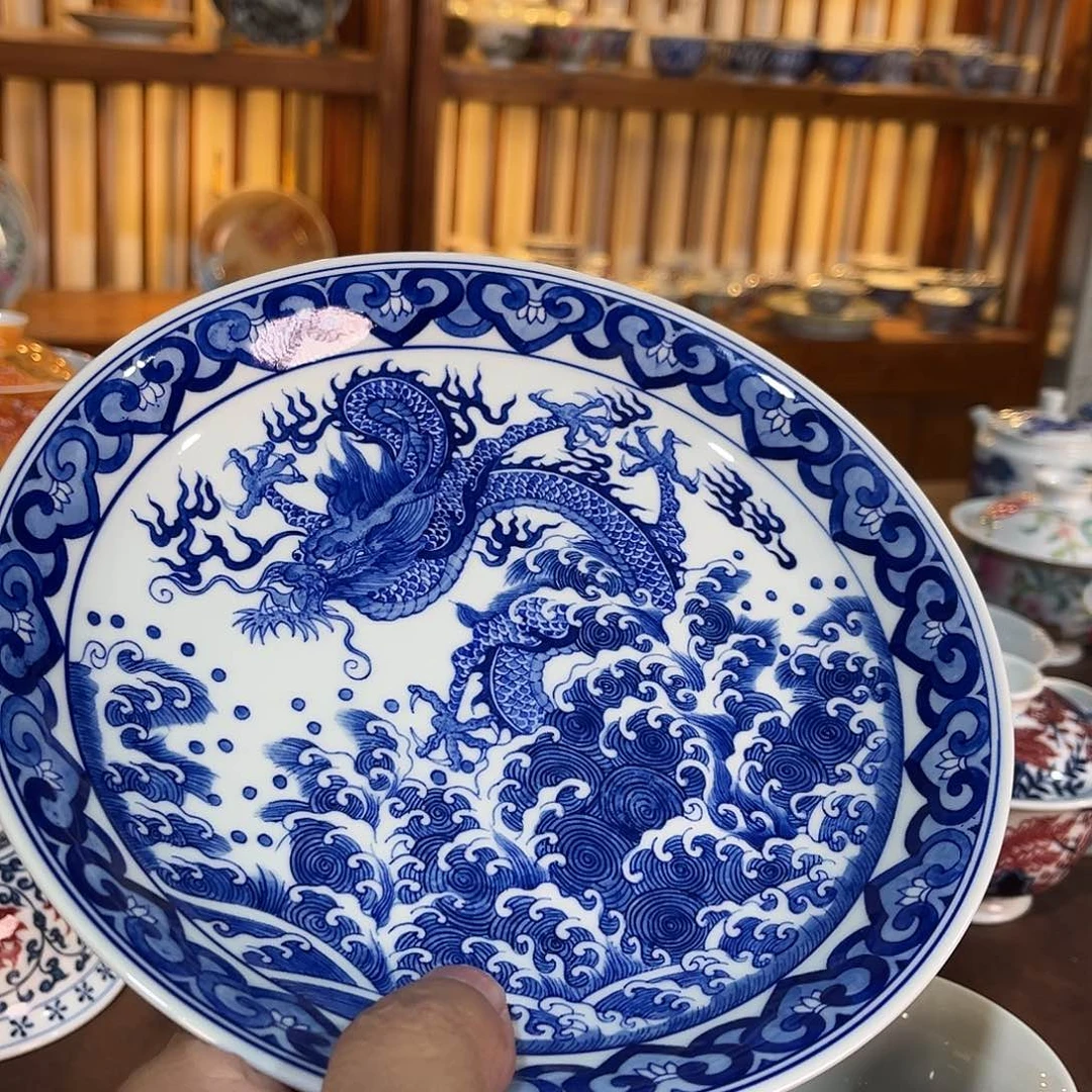 錡镇堂手工手绘壶承