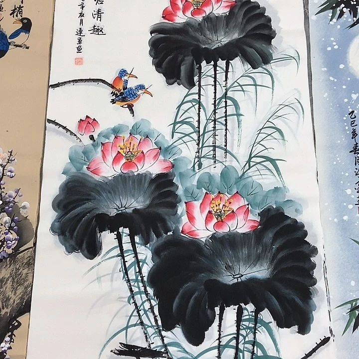 小周画廊的直播间