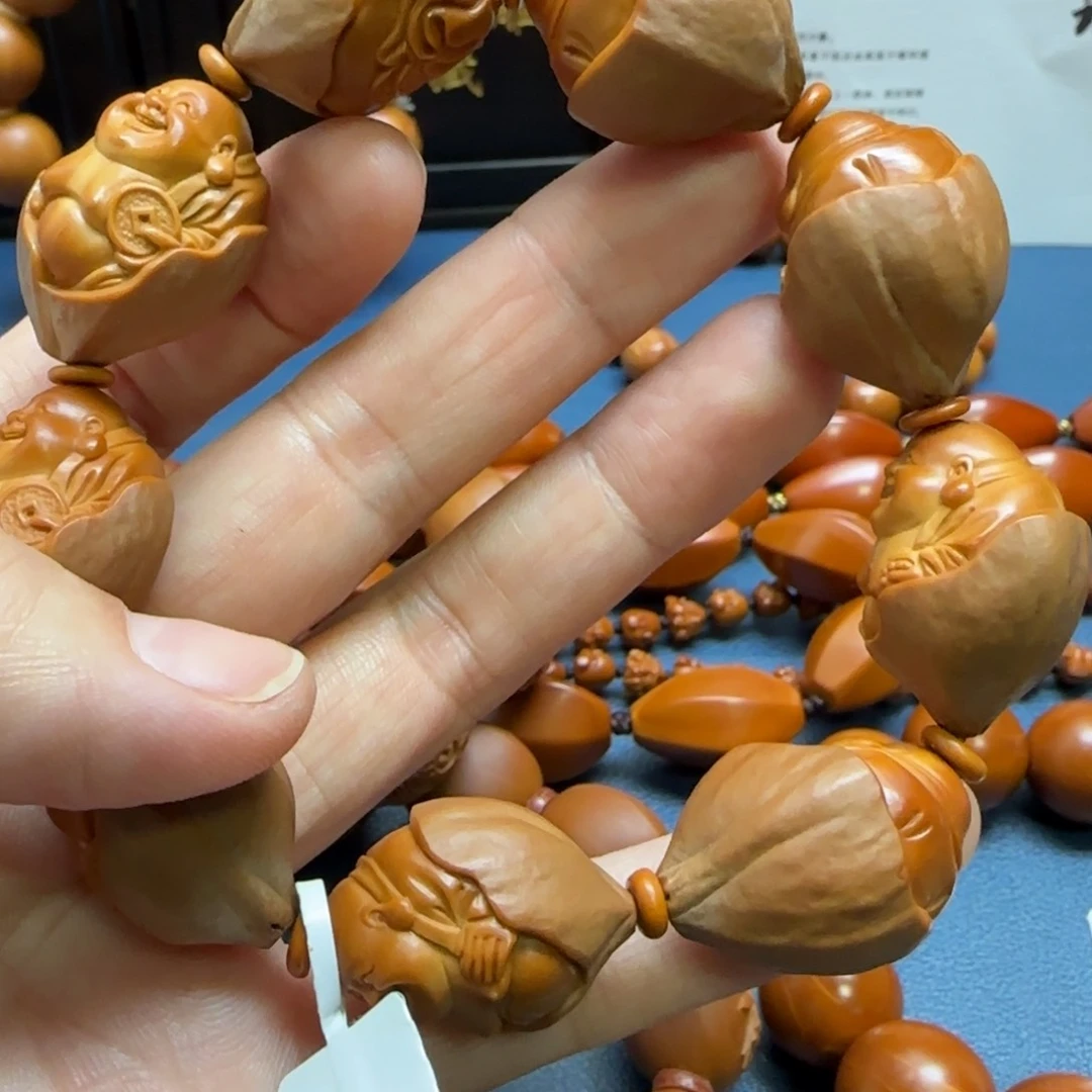 橄榄核手串/手链?****?弥勒手串