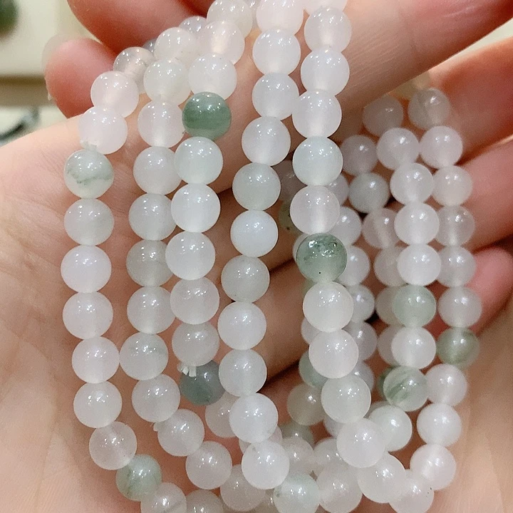 石英质玉手链合金手串发一个