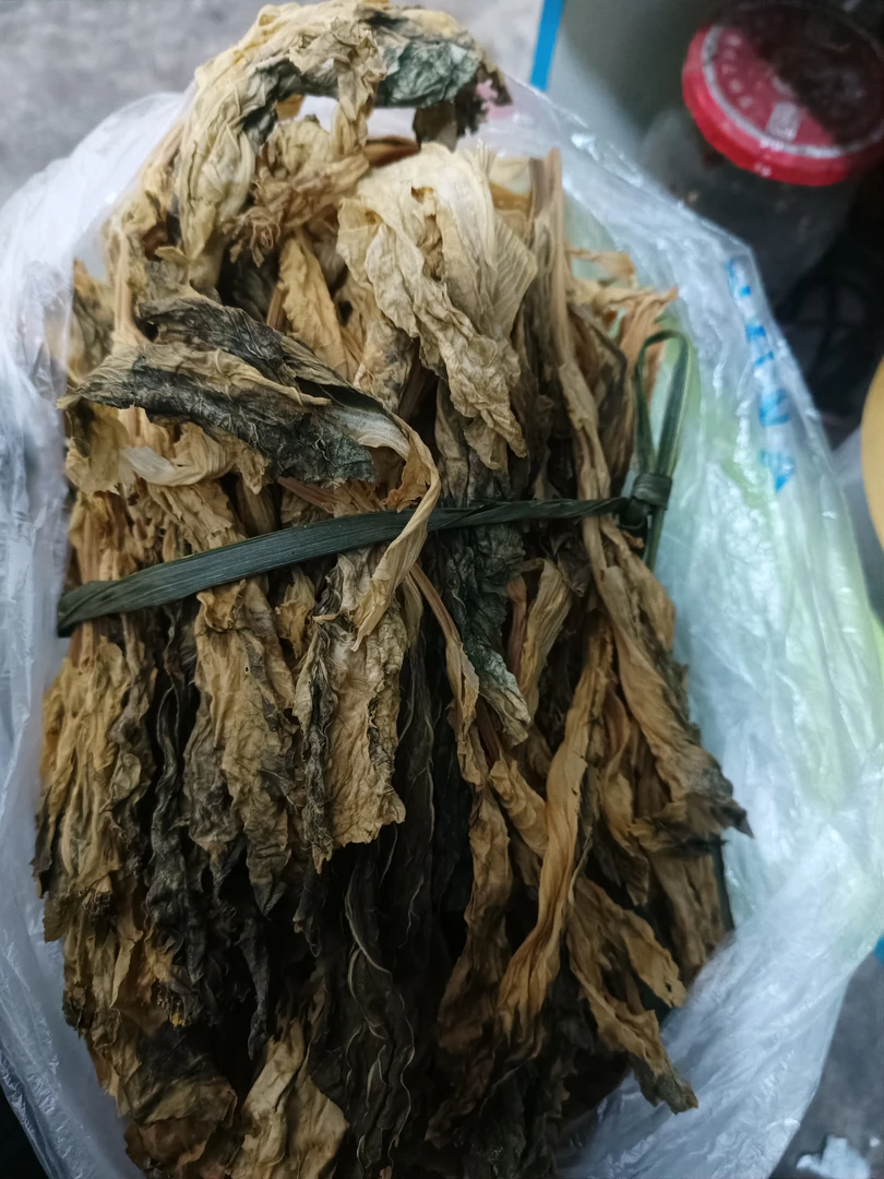 云南昭通大关本地干板菜。