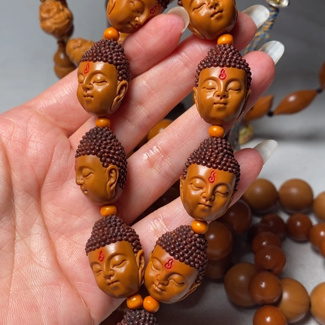 橄榄核手串/手链释迦摩尼佛头