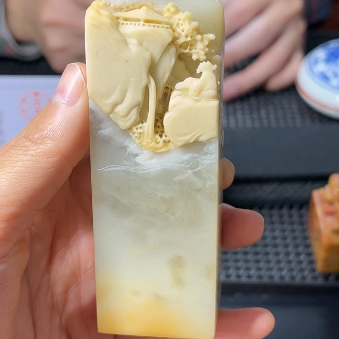 寿山石印石这种现象很明显了