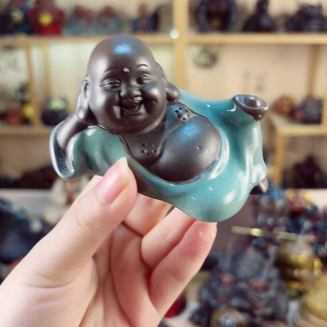 紫砂茶宠紫陶树脂茶宠摆件