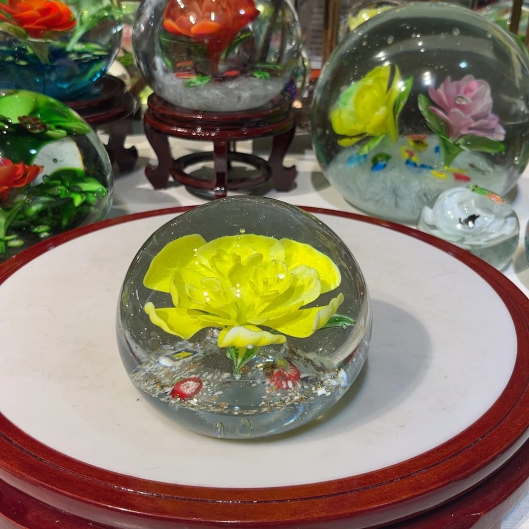 琉璃手工艺品纯手工瑕疵
