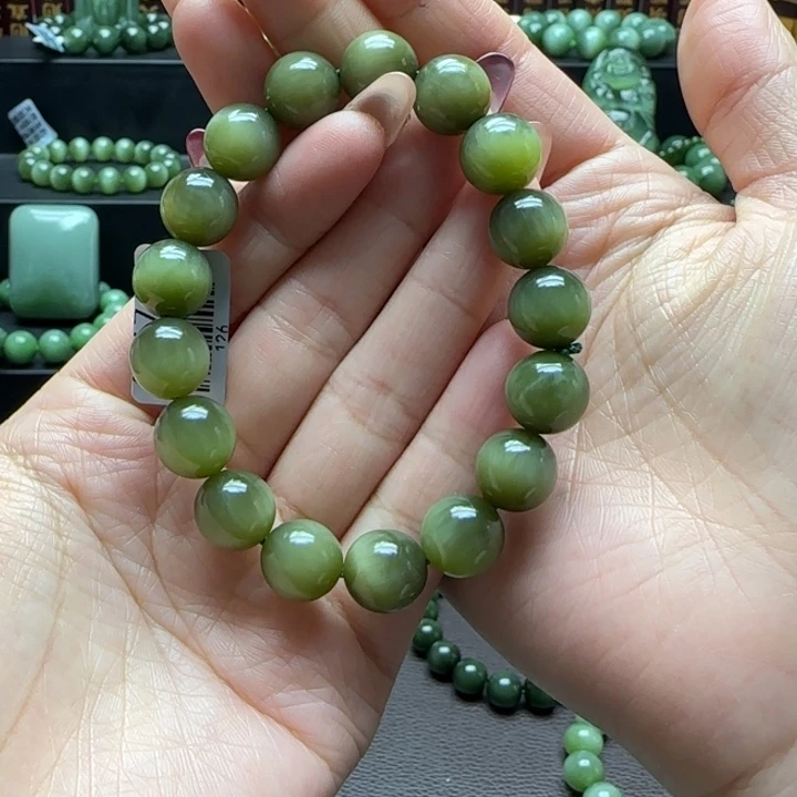 和田玉（碧玉）手串未镶嵌