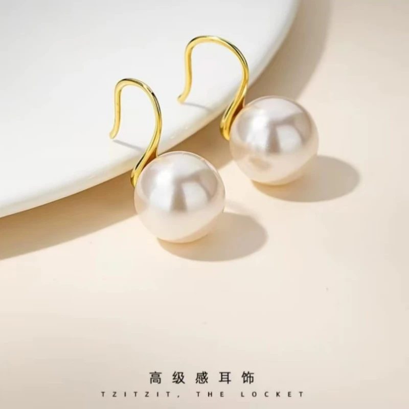 925银耳饰 高跟鞋百搭气质强光优雅经典防过敏轻奢妈妈