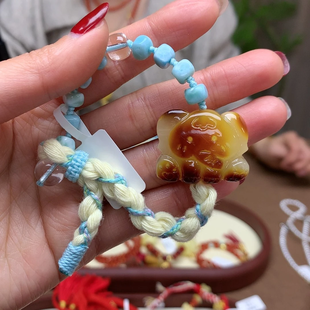 琥珀吊坠(不含链)未镶嵌