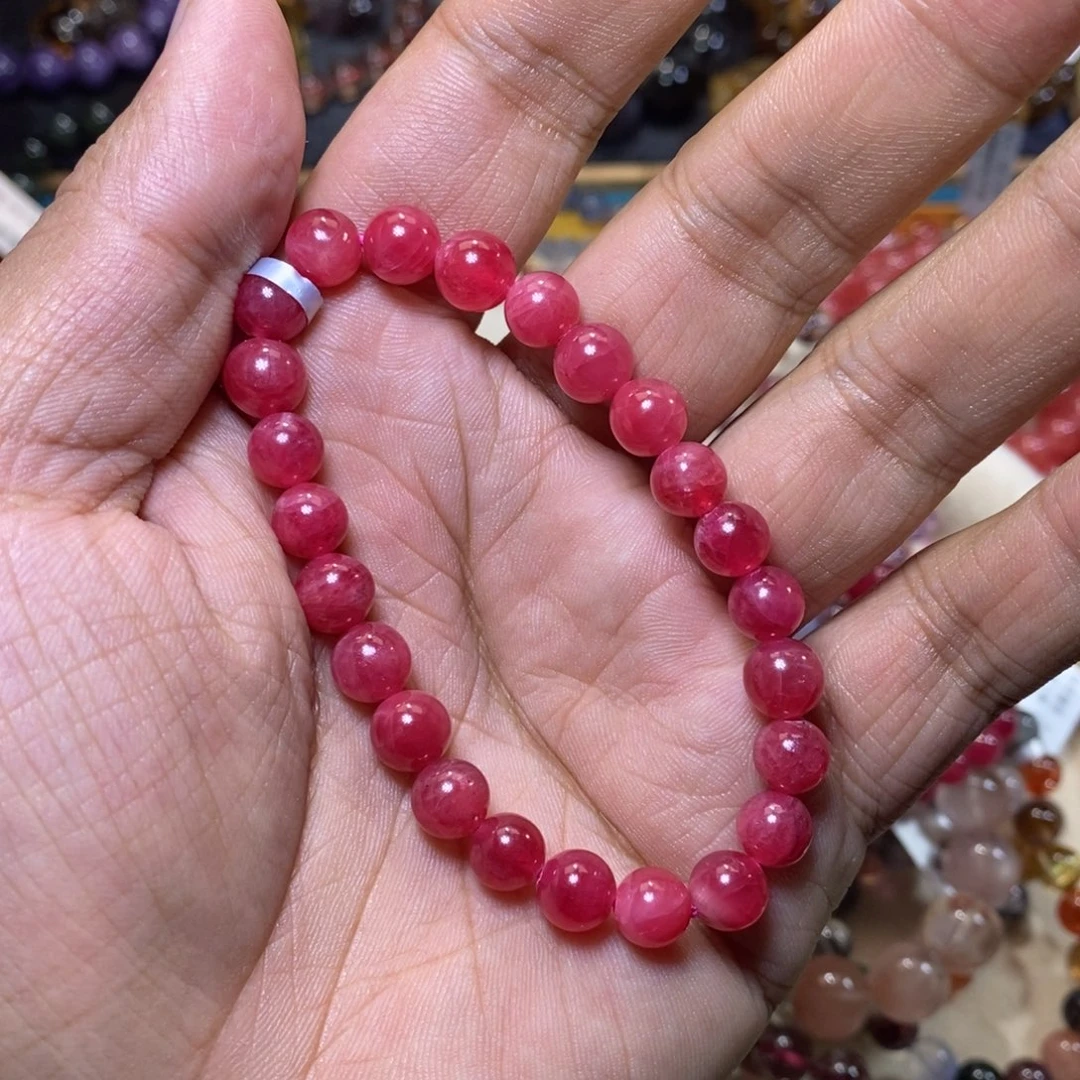 蔷薇辉石手绳合金手串