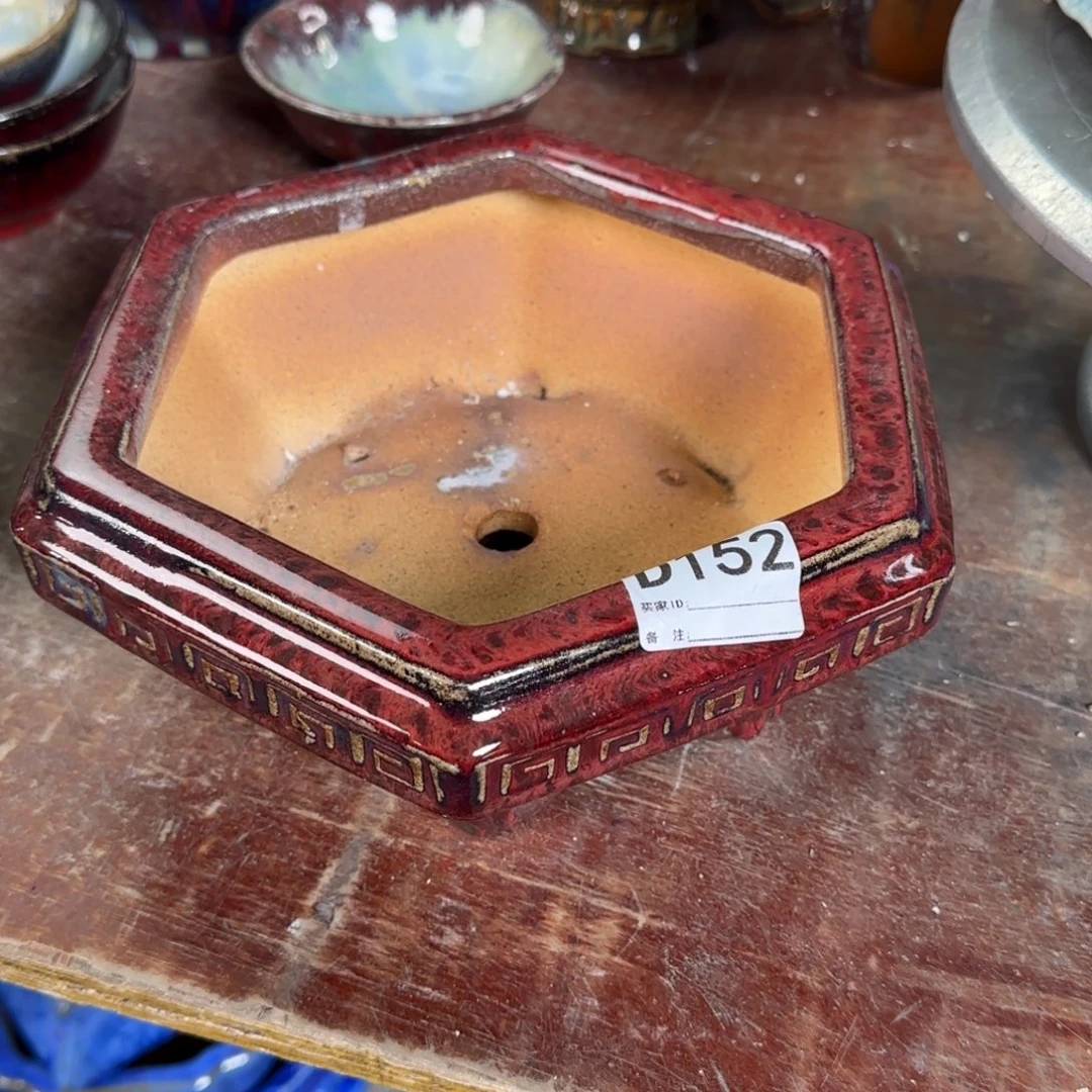 山***间紫砂花盆152