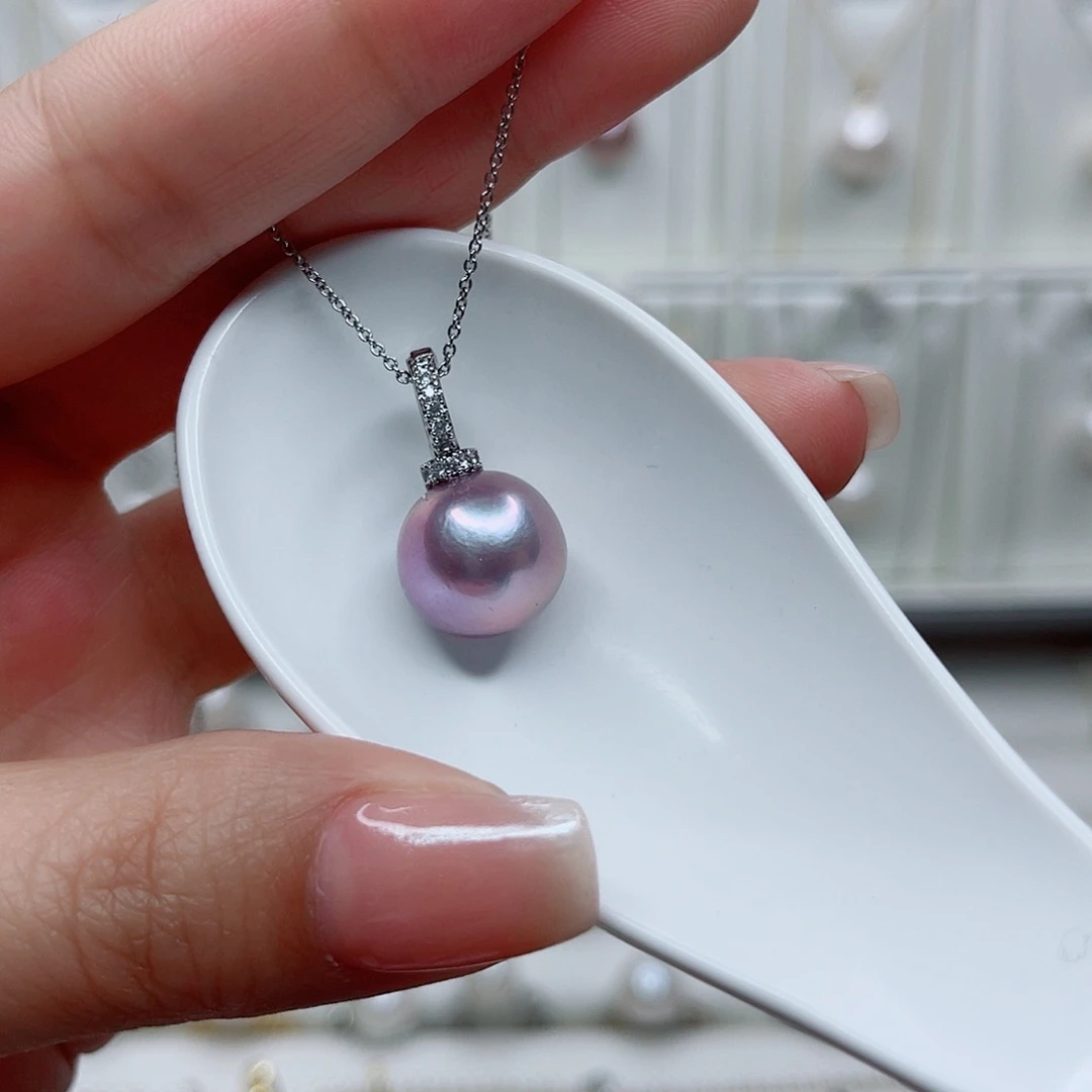 淡水珍珠未镶嵌吊坠(赠链)