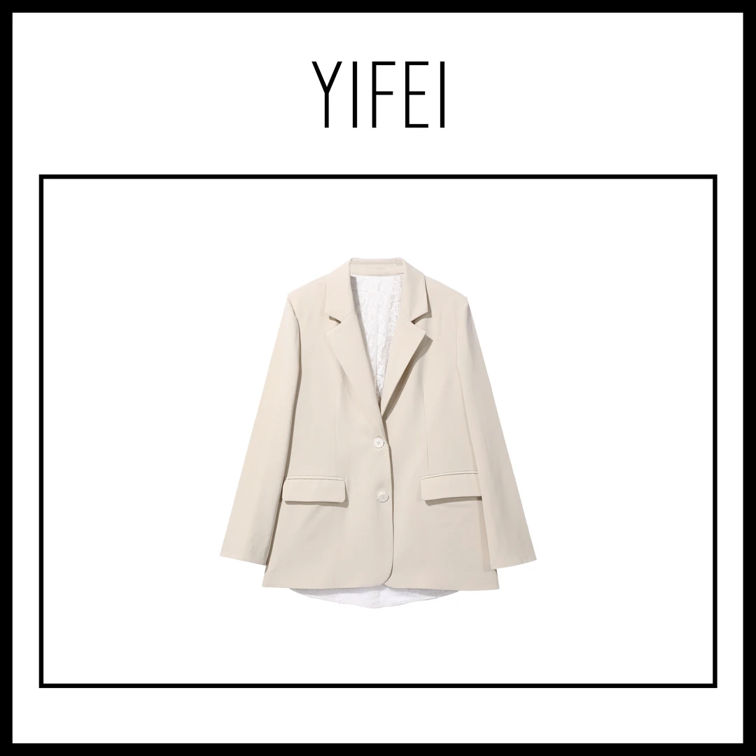 【歌蒂尔Gedier】2025春款欧若风简约休闲西装外套+裙子 WG510159Y