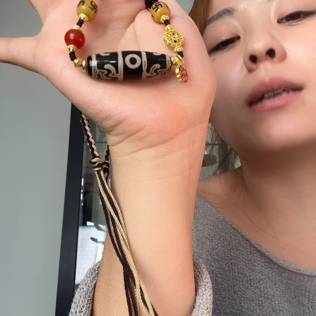 玛瑙/玉髓合金颈饰